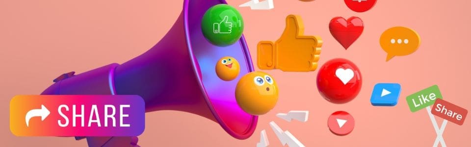 social media shares`