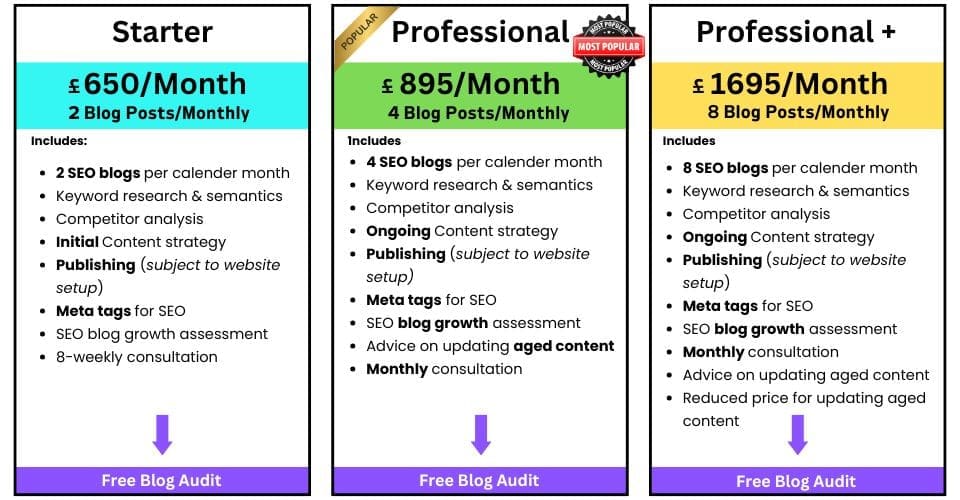 SEO blog content services