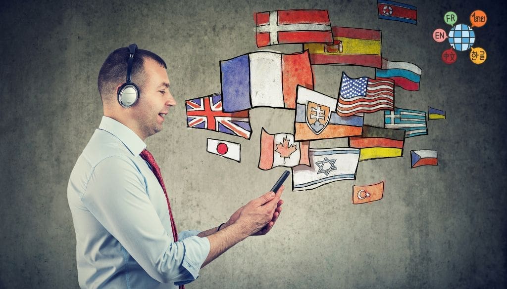 AI-powered language translation