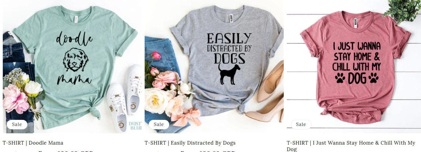 dog t-shirts